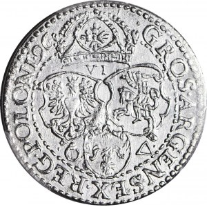 Sigismund III Vasa, Sixpence 1596, Malbork, minted