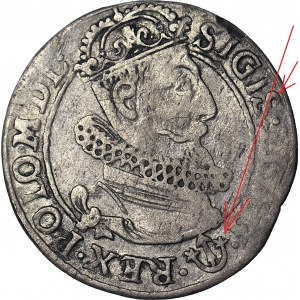 RRR-, Sigismund III Vasa, Sixpence 1623, Cracow, DATE DISTRIBUTED, R6