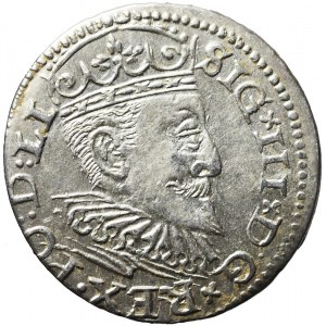Zygmunt III Waza, Trojak 1595, Ryga, menniczy