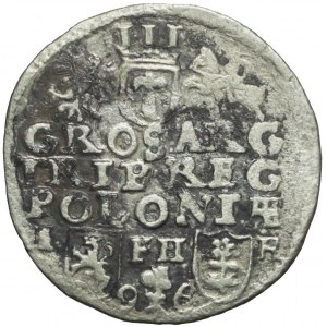 Zygmunt III Waza, Trojak 1596, Poznań