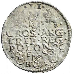 Zikmund III Vasa, Trojak 1596 Bydgoszcz, velmi pěkná