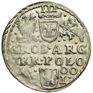 R-, Zikmund III Vasa, Trojak 1600 Olkusz, raženo