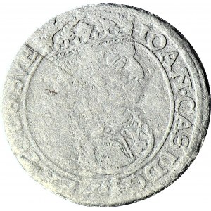 Jan Kazimierz, Szóstak, 1661 GBA, Lwów