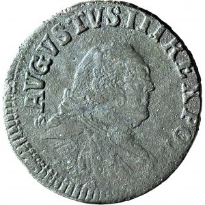 RR-, August III Sas, Grosz 1755, Grünthal