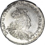 August III Sas, zlato Danzig 1762 REOE, velmi pěkný