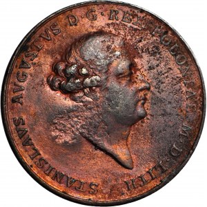 S.A. Poniatowski, Korunovační medaile 1764, Pingo, bronz