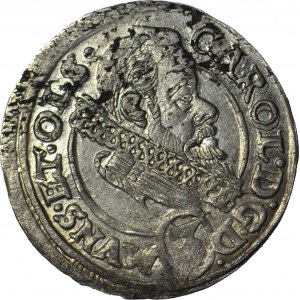 Śląsk, Karol II, 3 krajcary 1614, Oleśnica, menniczy