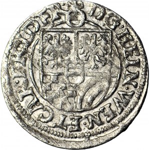 Śląsk, Henryk Wacław i Karol Fryderyk, 3 krajcary 1620 BH, Oleśnica, małe A, gwiazdka