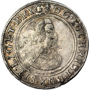 RR-, Jan Chrystian Brzeski, 24 krajcary Oława 1622, MAŁA HEAD, vzácný