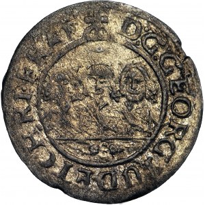 RR, Slezsko, Slezsko, tři bratři, 1 krajcar 1652, BRZEG, Neobvyklé S v datu 16S2, HYBRYDA!