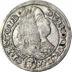 Silesia, Louis IV of Legnica, 3 krajcary 1661, BRZEG