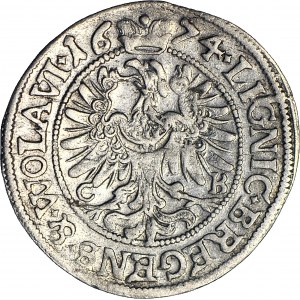 Silesia, Georg Wilhelm, 3 krajcars 1674, BRZEG, First Year of Minting