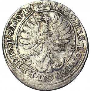 Śląsk, Chrystian Ulryk, 3 krajcary 1696 LL, Oleśnica