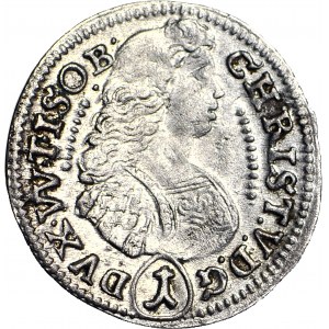 Schlesien, Herzogtum Olesnica, Krystian Ulrich, 1 krajcar 1683, Olesnica