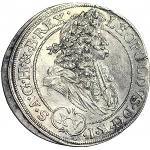 Śląsk, Leopold I, 15 krajcarów 1694, MMW, Wrocław, mennicze