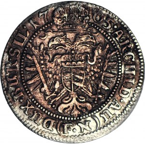 Śląsk, Józef I, 3 krajcary 1705 FN, Wrocław, piękne