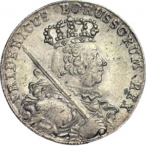 Slezsko, Fridrich II, Ort 1755 B, Vratislav, mincovna