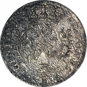 Slezsko, Fridrich II., šestipence 1757 B, Wrocław