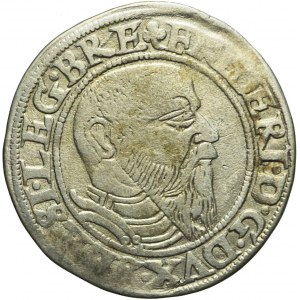 Silesia, Frederick II, 1545 penny, Brzeg