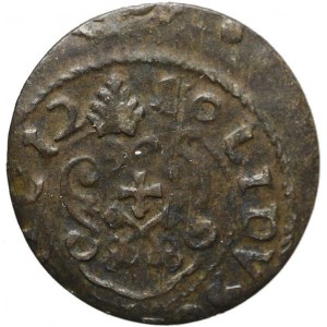 Riga, Karel XI, SUCHAWA, napodobenina rižského šekelu z 12. století.