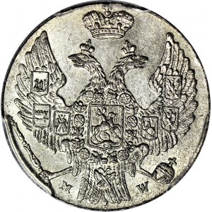 Poľské kráľovstvo, 10 groszy 1840, EXCLUSIVE