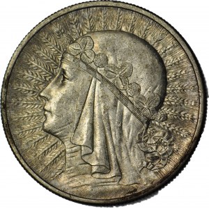10 zlatých 1932, Hlava, Londýn, raženo