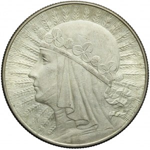 10 gold 1932, Head, Warsaw, very nice