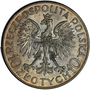 10 gold 1933, Traugutt, mint