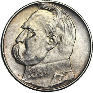 10 zloty 1936, Piłsudski, belle