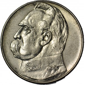 10 zlotých 1938, Piłsudski, vzácný, mincovna