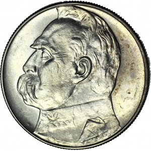 10 złotych 1939, Piłsudski, wspaniały