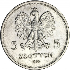 5 zlatých 1930, Banner, mincovna