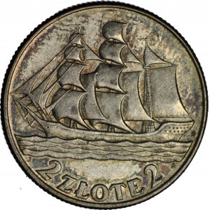 2 zlaté 1936, Plachetnica, mincovňa
