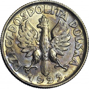 1 zlatý 1925 Harvester (Londýn), raženo