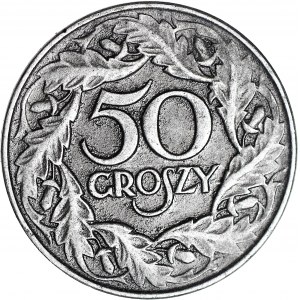 50 groszy 1938 nieniklowane