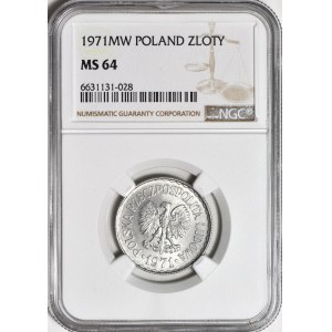 1 zlato 1971, mincovna