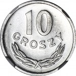 10 pennies 1949, aluminum, fresh stamp
