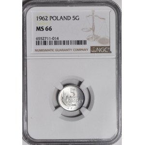 5 grošů 1962, máta