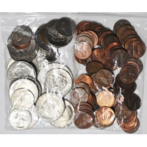 Stany Zjednoczone Ameryki (USA), zestaw monet 485 gram
