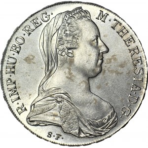 Austria, Maria Teresa, Talar 1780, nowe bicie, menniczy