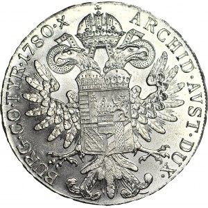 Austria, Maria Theresa, Thaler 1780, new minting, minted