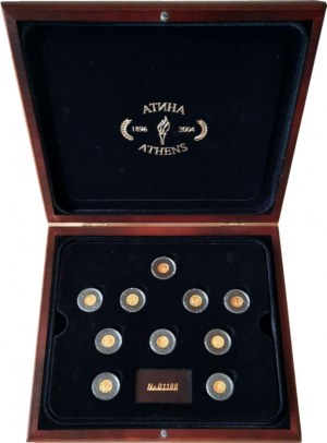 Bułgaria, Zestaw 10 monet, Olimpiada Ateny 2004