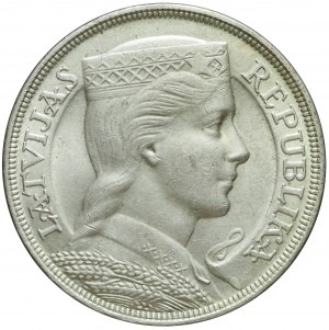 Łotwa, 5 łatów 1932
