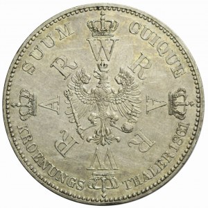 Niemcy, Prusy, Wilhelm i Augusta, Talar koronacyjny 1861, Berlin