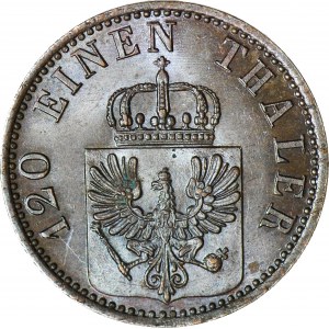 Brandenburgia-Prusy, Wilhelm I, 3 Fenigi 1867 A