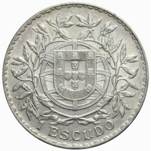 Portugalsko, 1 escudo 1915, nice