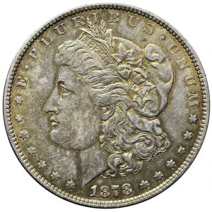 USA, 1 dolar 1878, Filadelfia, typ Morgan