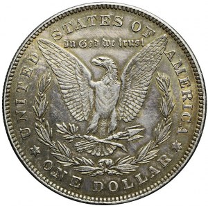 USA, 1 dolar 1878, Filadelfia, typ Morgan