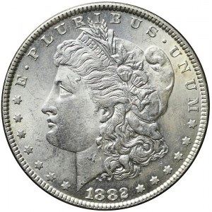 USA, 1 dolar 1882, Filadelfia, menniczy