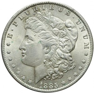 USA, $1 1885 O, New Orleans, Typ Morgan, schön